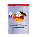 Beekeeper's Naturals Soothing Honey Elderberry Cough Drops Immune Support with Vitamin D, Zinc and Propolis Throat Soothing Lozenges, 24 Ct
