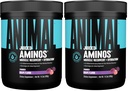Animal Juiced Amino Acids - BCAA Powder EAA Matrix Plus Hydration with Electrolytes and Sea Salt Anytime Recovery and Improved Performance,Grape Flavor,30 Servings,(Pack of 2)