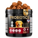 Probiotics for Dogs&Cats, Probiotic for Sensitive Stomach, Itchy Skin, Allergies, Immunity, Yeast Balance, Oral Problems-Dog Probiotic and Digestive Enzymes with Prebiotics-Reduce Diarrhea, Gas-120 Ct