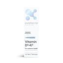 Ovaterra Vitamin D3 & K2 Liquid Drop Supplement 1,000 IU Vitamin D3 (Cholecalciferol) with Natural Lemon Flavor that Supports Bone, Immune & Wellness Health 600 Drops - 10 Month Supply
