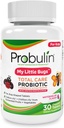 Probulin Total Care Kids Probiotic Chewable Tablets, My Little Bugs Prebiotics, Probiotics, και Postbiotics Chew Συμπληρώματα, 5 Billion CFU, 15 Strains, 30 Count Bottle