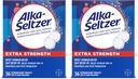 Alka-Seltzer Extra Strength Heartburn Relief Effervescent Antacid Tablets, Fast Indigestion Relief, 36Ct (Pack of 2)