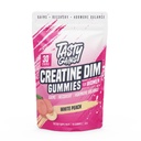 Creatine Gummies for women | 3g Creatine Monohydrate Per Serving | DIM Supplement 100 mg | Estrogen Balance for Women | Hormonal Acne, Hormone Balance, Glute Builder (90 Count, White Peach)