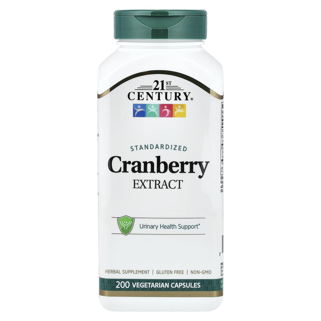 21st Century Healthcare, Inc Cranberry Extract Κάψουλες, 200 Count