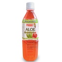 Parrot Aloe Vera Drink with pulp and Pomegranate flavor, Chewable Aloe added, Sweet and Refreshing Jucie Drink 16.9 fl.oz. (Pack of 10)