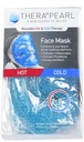 THERA°PEARL Face Mask, Reusable Hot Cold Ice Therapy Mask with Gel Beads, Flexible Cold Eye Mask for Acne, Swollen Face, Puffy Eyes, Relaxation, and Stress Relief