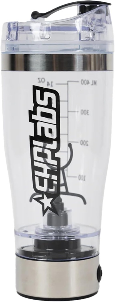 Ηλεκτρικός αναδευτήρας πρωτεϊνών EHPlabs - 15oz Φορητός αναδευτήρας αναδευτήρων - Προσωπικός αναδευτήρας αναδευτήρα - Ηλεκτρικός αναδευτήρας πρωτεϊνών