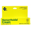 Thera Plus Hemorrhoidal Cream with Aloe, Multi-Symptom Pain Relief, Cream Form, Includes Applicator Tip, 0.9 oz