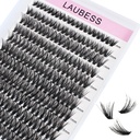 Cluster Lashes 40D Eyelash Clusters Mixed Tray Wispy Lash Clusters Extensions D Cluster Eyelash Extensions Individual Lashes DIY Lash Extension (40D-0.07D-9-16mm)