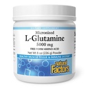 Φυσικοί Παράγοντες, Μικρονωμένα L-Glutamine Drink Mix 5000 mg, Υποστηρίζει τους μυς και την ανοσοποιητική λειτουργία, 8 Oz