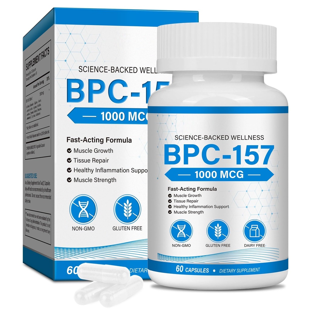 157 Supplement Capsules 1000mcg, Vegan, Non-GMO - 60 Capsuals