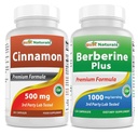 Best Naturals Κανέλα 500 mg & Βερβερίνη Plus 1000mg