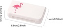 SagaSave Travel Pill Case 3 Διαμερίσματα Φορητή θήκη χαπιών Dustproof και Moisture-Proof Daily Pill Case Μικρό κουτί χαπιών για βιταμίνες, ιχθυέλαιο, συμπληρώματα (Cactus)