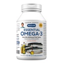 ANDREW LESSMAN Essential Omega-3 Orange - 60 Softgels - Ultra-Pure, Omega-3 Oils υψηλής ισχύος. Υψηλή DHA, Δεν Στομάχι Αναστατώνεται, Δεν Μόλυνση, Δεν Ερμή. Μικρό εύκολο να καταπιείτε Softgels