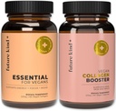 Future Kind Best Sellers Bundle | Vegan Multivitamins and Collagen Booster | Vegan Multivitamins for Women and Men with B12, Omega 3, and Vitamin D3 | Collagen Supports Skin, Hair, and Nail Health