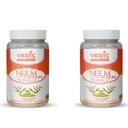 Vedic Natural Neem Powder | Organic Neem Powder for Hair Skin Pack of 2