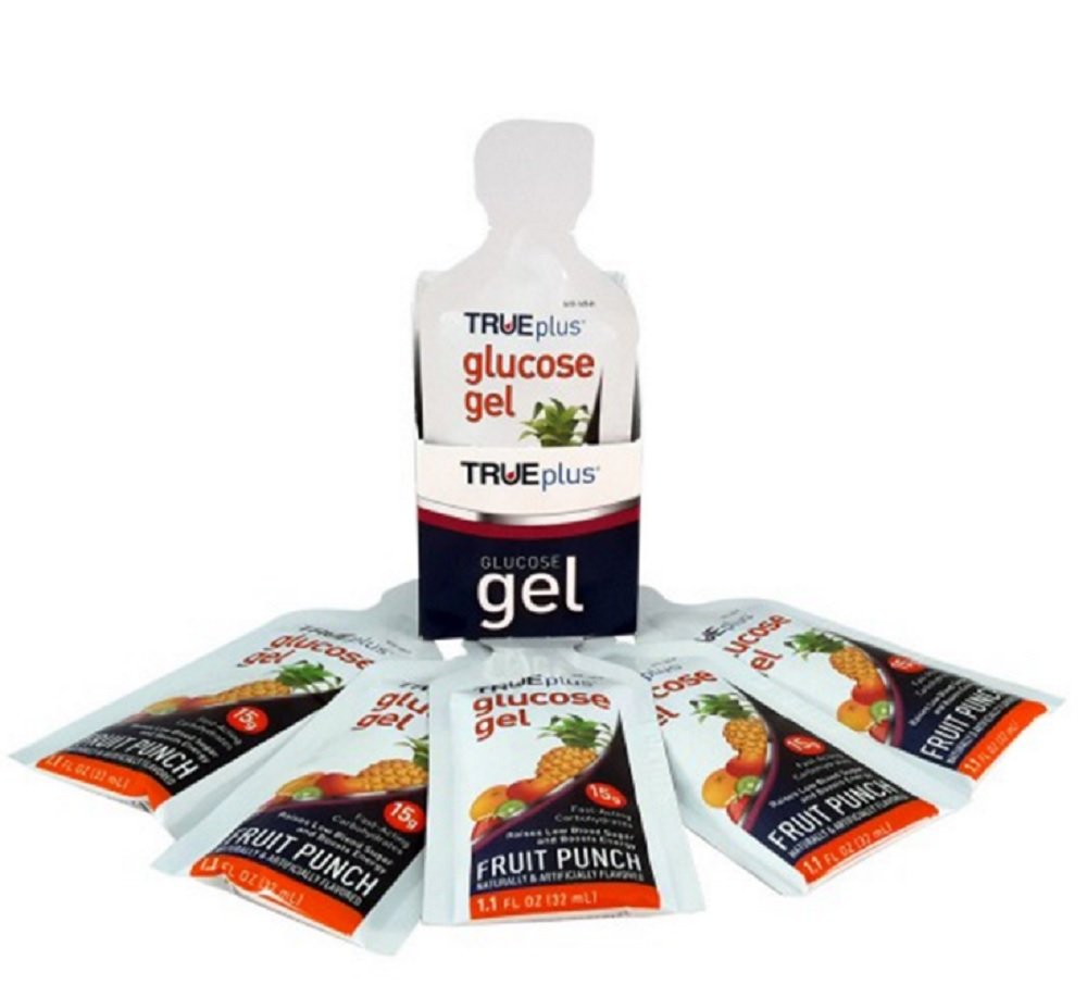 TRUEplus Glucose Gel Fruit Punch 6 Pack x 1.1 oz