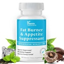 Fat Burner for Women & Men - Appetite Suppressant for Weight Loss - Pills w/Metabolism Booster Thermogenic Weight Loss Supplement - Chromium, Caffeine & Green Tea - 90 Capsules