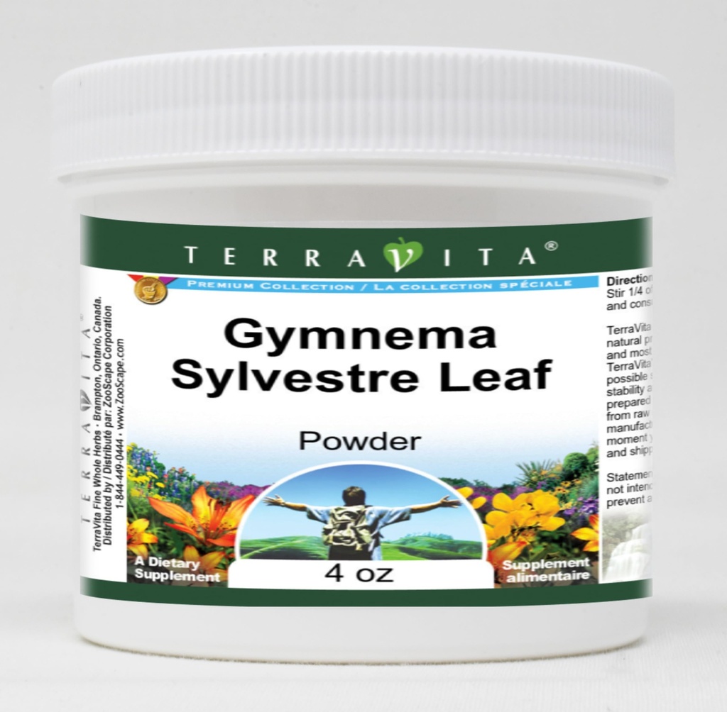 Gymnema Sylvestre Leaf Powder (4 oz, ZIN: 511806)