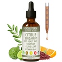 Red Yeast Rice Drops, Citrus Bergamot Red Yeast Rice, High Absorption Cholesterol Support Blend with Red Yeast Rices, Citrus Bergamot, Olive Leaf & Soursop, Natural, Non-GMO, Vegan - 2 fl oz