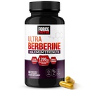 Force Factor Ultra Berberine Maximum Strength, 1200mg Berberine HCl with Ceylon Cinnamon & Chromax Chromium to Support Fat Loss, Metabolism & Weight Management, 60 Capsules