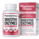 Digestive Enzymes - Multi Enzymes, Organic Prebiotics & Probiotics for Digestive Health & Gut Health - Meal Time Discomfort Relief & Bloating - Dual Action Approach - 180 CT