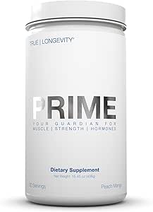 Drink HRW Prime Men's Health Supplement - Ενισχύστε τους μυς, τη δύναμη, τη ζωτικότητα - Επιστημονικά Επικυρωμένα, Premium Συστατικά - Ενισχύστε την ενέργεια, την αντοχή με Creatine+ GAA - Peach Mango (30 υπηρεσίες)