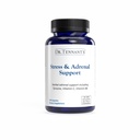 Dr. Tennant's Stress & Adrenal Support, Helps Cortisol Production & Stress Management, Promotes Endocrine Health, Immune & Cellular Function, Each Capsule has 200 mg of Bovine Adrenal