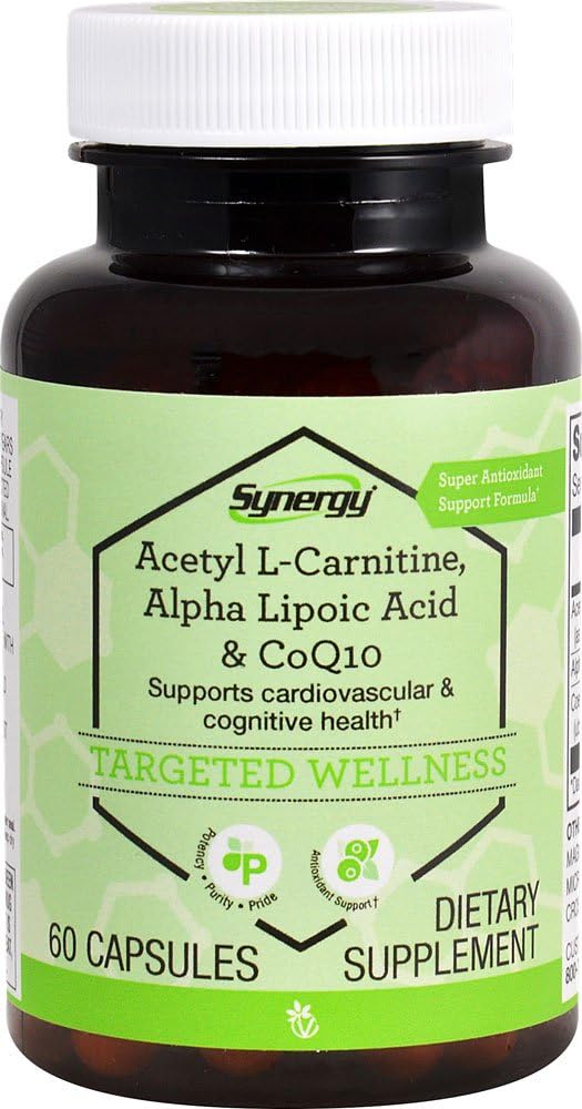 Vitacost CoQ10 + Alpha Lipoic Acid + Acetyl L- Carnitine HCl - 60 Κάψουλες