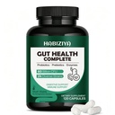 HZBIZIYA Probiotics 60 Billion CFU with Prebiotics & Digestive Enzymes — 24 Strain Gut Health Supplement for Women & Men, Supports Digestion, Immune & Bloating Relief, 120 Capsules, 60 Day Supply