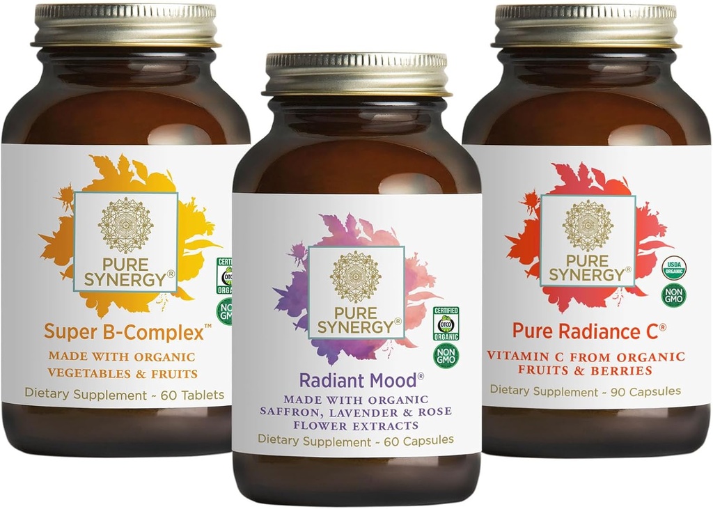 PURE SYNERGY Mood και Adrenal υποστήριξη Bundle 