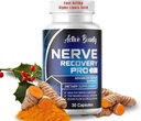 Nerve Recovery Pro – Nerve συμπλήρωμα υποστήριξης με Alpha Lipoic Acid, Turmeric & Acetyl-L-Carnitine – Υποστηρίζει υγιή νευρική λειτουργία, κυκλοφορία & ροή αίματος – 30 κάψουλες - 1 συσκευασία