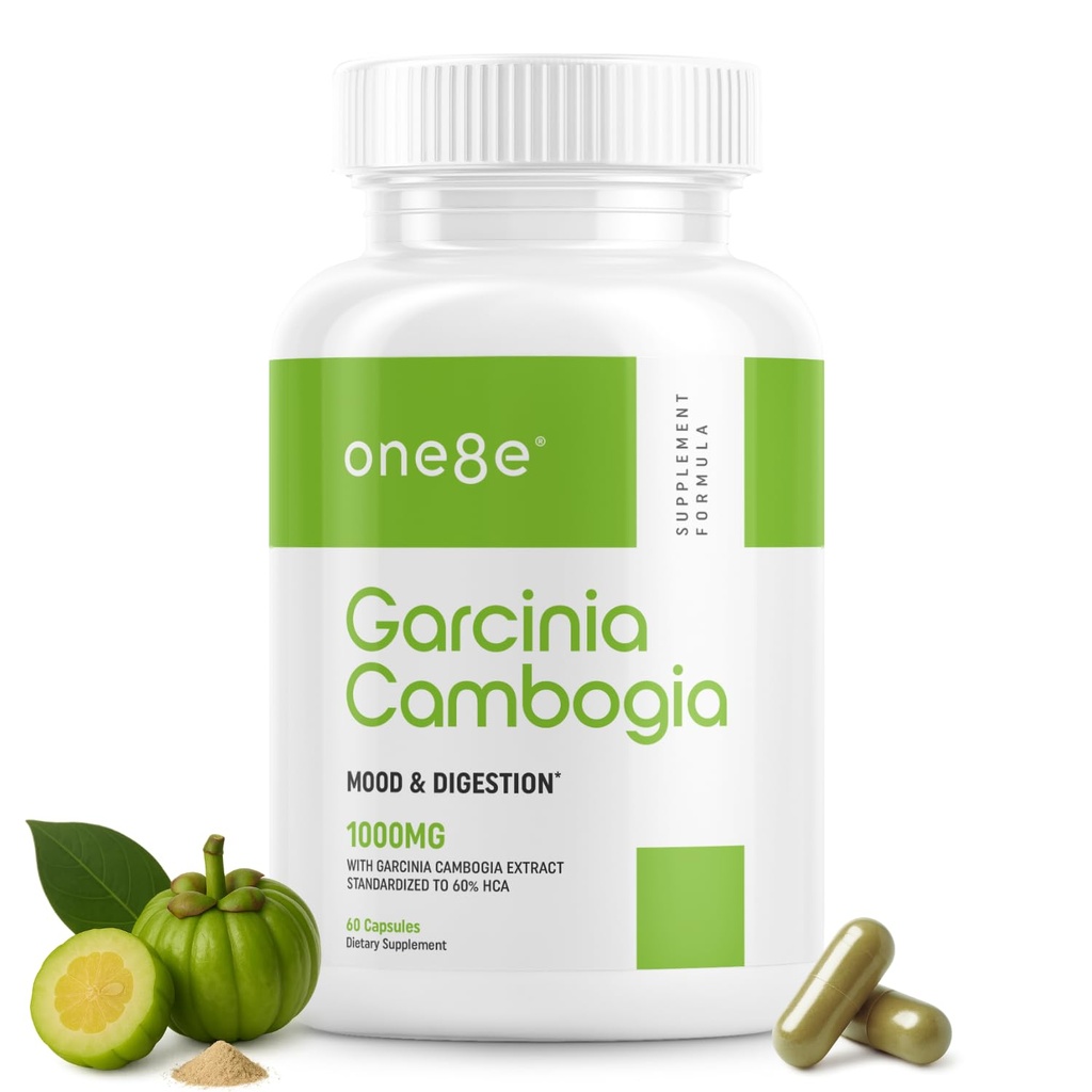 Garcinia Cambogia 60 Capsules – Extract for Natural Appetite Control, Metabolism & Digestive Balance