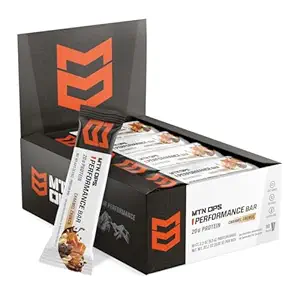 MTN OPS Caramel Crunch Protein Bars, High Protein with Whey Isolate & Whey Concentrate and Collagen, Low Sugar, Gluten Free, 10 Count