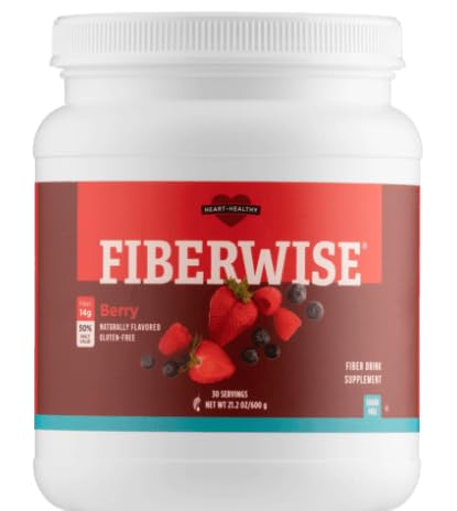 Melaleuca Fiberwise Drink - Naturally Flavored Berry - Gluten-Free - Sugar-Free - 30 Servings - 21.2 oz