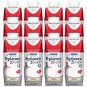 Peptamen Junior Tube Feeding Formula 1.5 Peptide-Based Complete Nutrition Vanilla 250 mL Carton, 12 Count