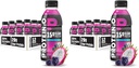 Protein2o Hydration Drink - 2-in-1 Liquid Clear Whey Protein Isolate and Electrolyte Drink - 15g Protein,Vitamins B5,B6 - Post-Workout Recovery - 16.9 Fl Oz - Dragon fruit Blackberry,(Pack of 24)