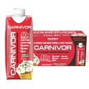 MuscleMeds Carnivor RTD, Ready to Drink Protein, Lactose Free, Sugar Free, 40g Isolate Protein, Muscle Building, Recovery, Vanilla Cupcake, 16.9 Fl Oz, Liquid (Pack of 12)
