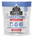Angry Supplements Creatine Monohydrate 200 Mesh Premium Performance Unflavored Powder - Pure Muscle Fuel for Strength and Workout Endurance for Men and Women (1 Kilo, 200 Servings)