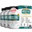 UroSync Pro Natural Herbal Prostate Support, 60 Capsules, Extra Strength with Saw Palmetto, Vitamins E & B6, Gluten Free, Non-GMO (3)