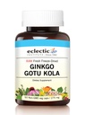Eclectic Ginkgo Gotu Kola Freeze Dried Vegetables with Glass, Blue, 50 Count