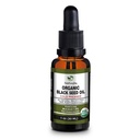 Organic Black Seed Oil - USDA Certified Cold Pressed Glass Bottle Πάνω από 1,5% Thymoquinone 3X αντοχή Turkish Black Cumin Nigella Sativa non-GMO 100% Pure Blackseed Oil (1oz Glass Dropper Bottle)