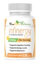 Infinergy Di-Caffeine Malate 133mg Capsules 120ct for Energy, Caffeine Pills Sustained Release, Long Lasting, Focus & Concentration No Crash, Nootropic Brain Booster