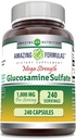 Amazing Formulas Glucosamine Sulfate 1000 mg Συμπληρώματα καψακίων 