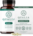 Qualia Life Sciences Bundle Qualia NAD+ & Qualia Senolytic, Clinically Tested Supplement, Can Boost NAD+, συμπλήρωμα γήρανσης