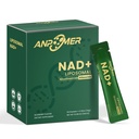NAD Supplement with Liposomal Nicotinamide Riboside 600mg, Resveratrol, CoQ10, PQQ & D-Ribose, Electrolyte Blend, 30 Liquid Packets