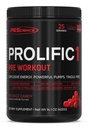 PEScience Prolific-1 Pre Workout Powder for Men & Women with L-Citrulline, Nitric Oxide Booster, Energy Powder & Nootropic for Focus – Preworkout Without Beta Alanine – 25 Scoops, Red Razz Candy