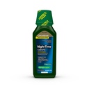GoodSense Nighttime Cold and Flu Liquid Medicine, 6 Hour Relief of Fever, Sore Throat, Sneezing, Runny Nose, Cough, Original Flavor