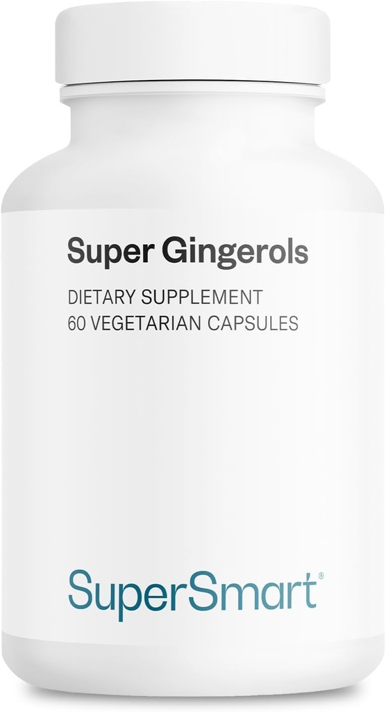 Supersmart - Super Gingerols 400mg ανά ημέρα (Υψηλή ισχύς 20% Gingerol) - Ginger Root Extract συμπλήρωμα 