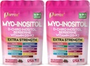 Myo-Inositol & D-Chiro Inositol Gummies with Berberine, Vitamins D3+K2, B12, Folate, Zinc, Magnesium, Ashwagandha, Chasteberry, Bioperine, DIM - 16 in 1 Supplement - 90 Gummies (2 Pack)